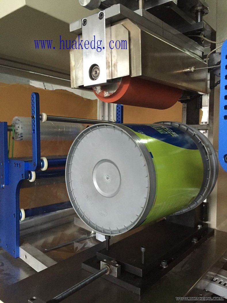 农药桶化肥桶白乳胶桶自动热转印机