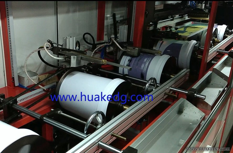 涂料桶油桶全自动UV丝网印刷机