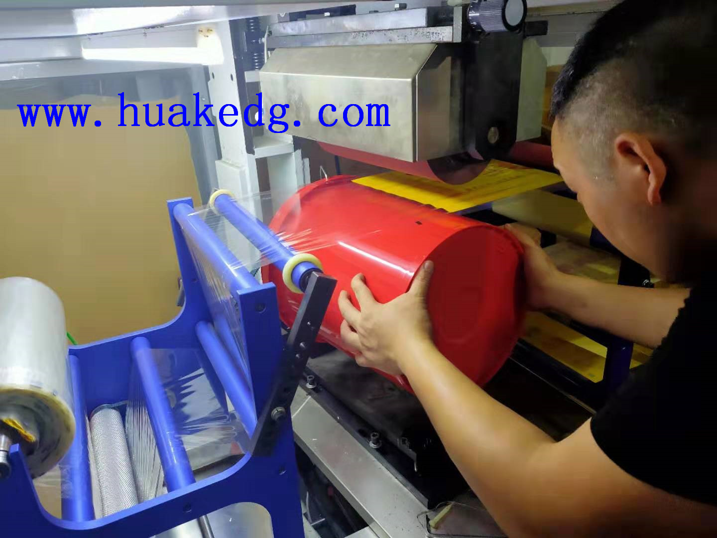 防冻液涂料桶自动热转印机