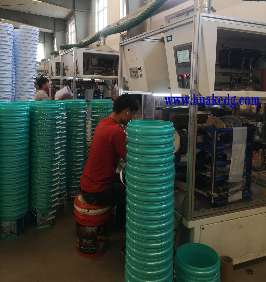 化工桶塑料桶塑胶桶商标热转印机